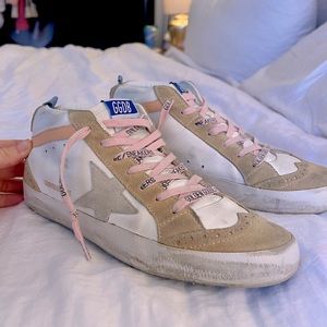 GOLDEN GOOSE SNEAKERS - mid rise all star